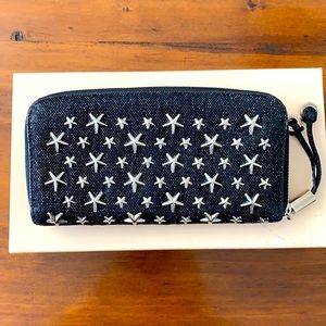 Jimmy Choo Filipa zip around wallet